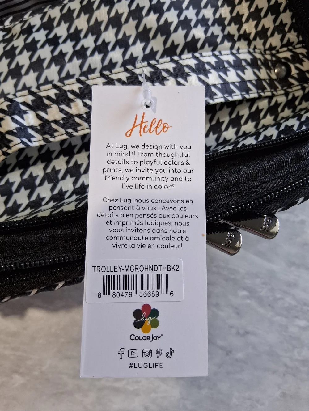 Lug Trolley Cosmetic Case